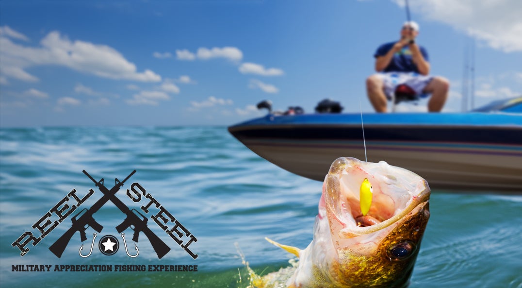 Man fishing from a boat