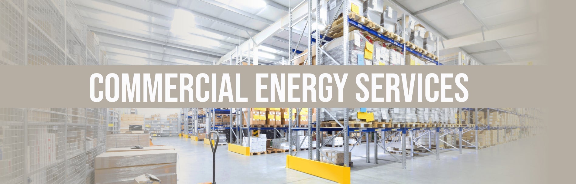 image of storage racks in industrial warehouse